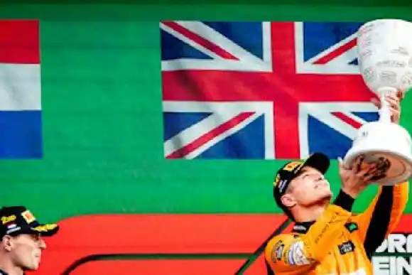 Lando Norris se quedó con el Gran Premio de Países Bajos