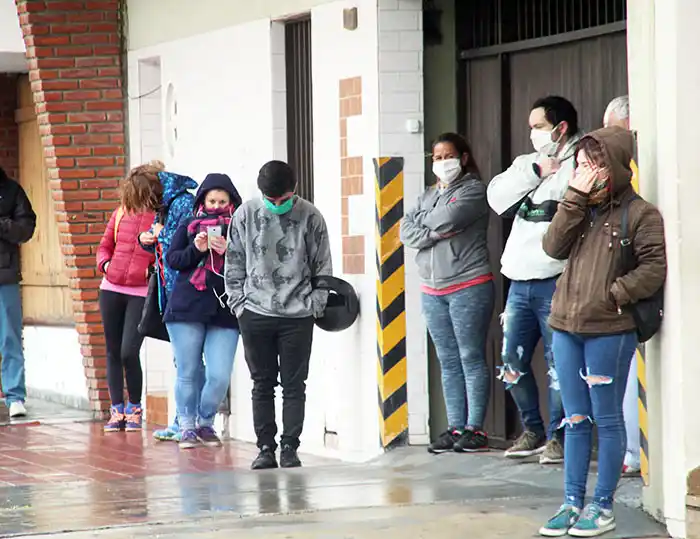 Llovió 22 milímetros, con ráfagas de hasta 70 km/h