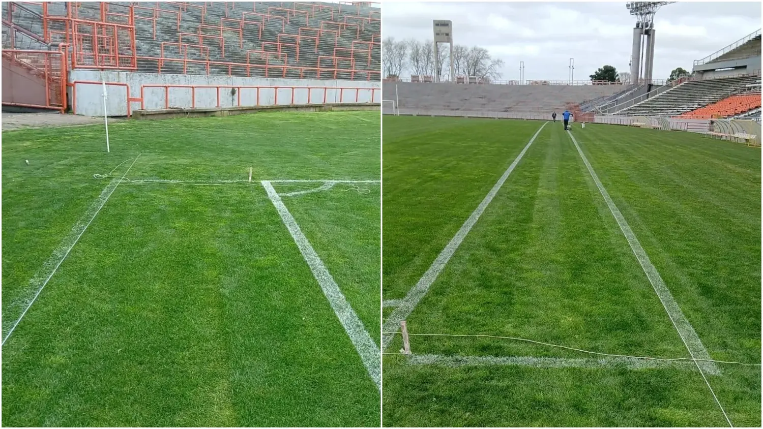 Mar del Plata: insólita disputa entre Aldosivi y Alvarado por las medidas del campo de juego del estadio Minella