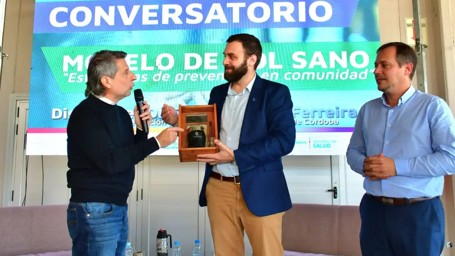 Realizaron un conversatorio en San Francisco para fortalecer la prevención de adicciones