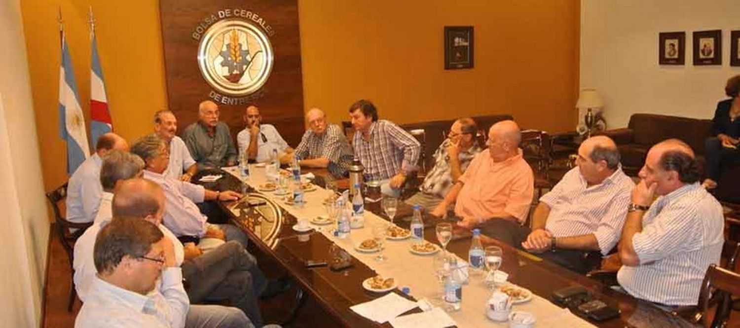 Entidades del agro se reunieron con el Intendente de Crespo