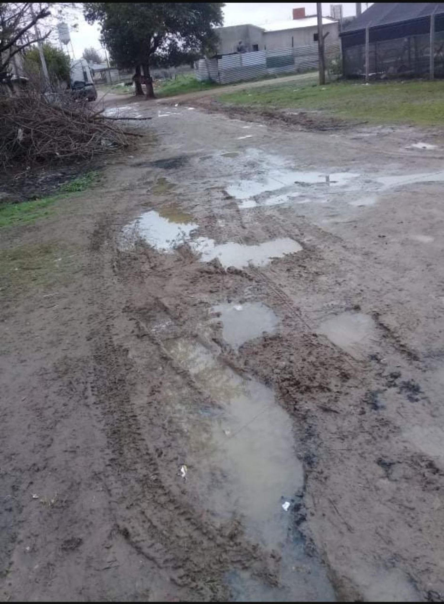 Reclamo por calle en mal estado