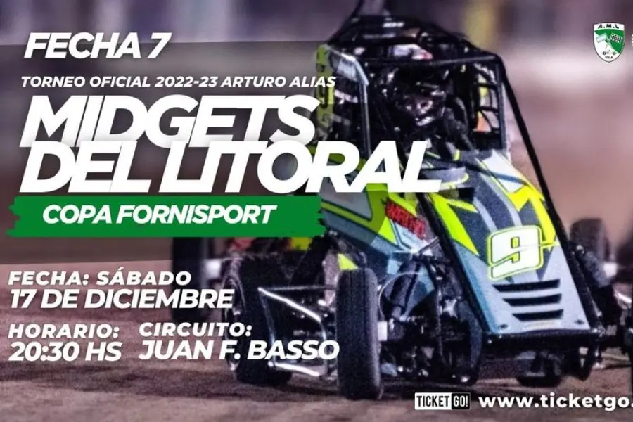 La 7° fecha de los Midgets del Litoral