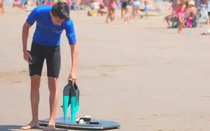 Torneo de bodyboard en Quequén