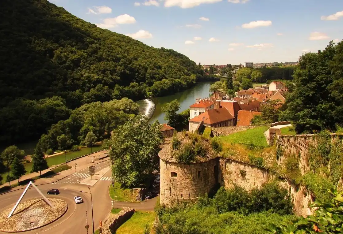 Besançon, Francia, a unos pasos de donde era mi casa en el 2017-