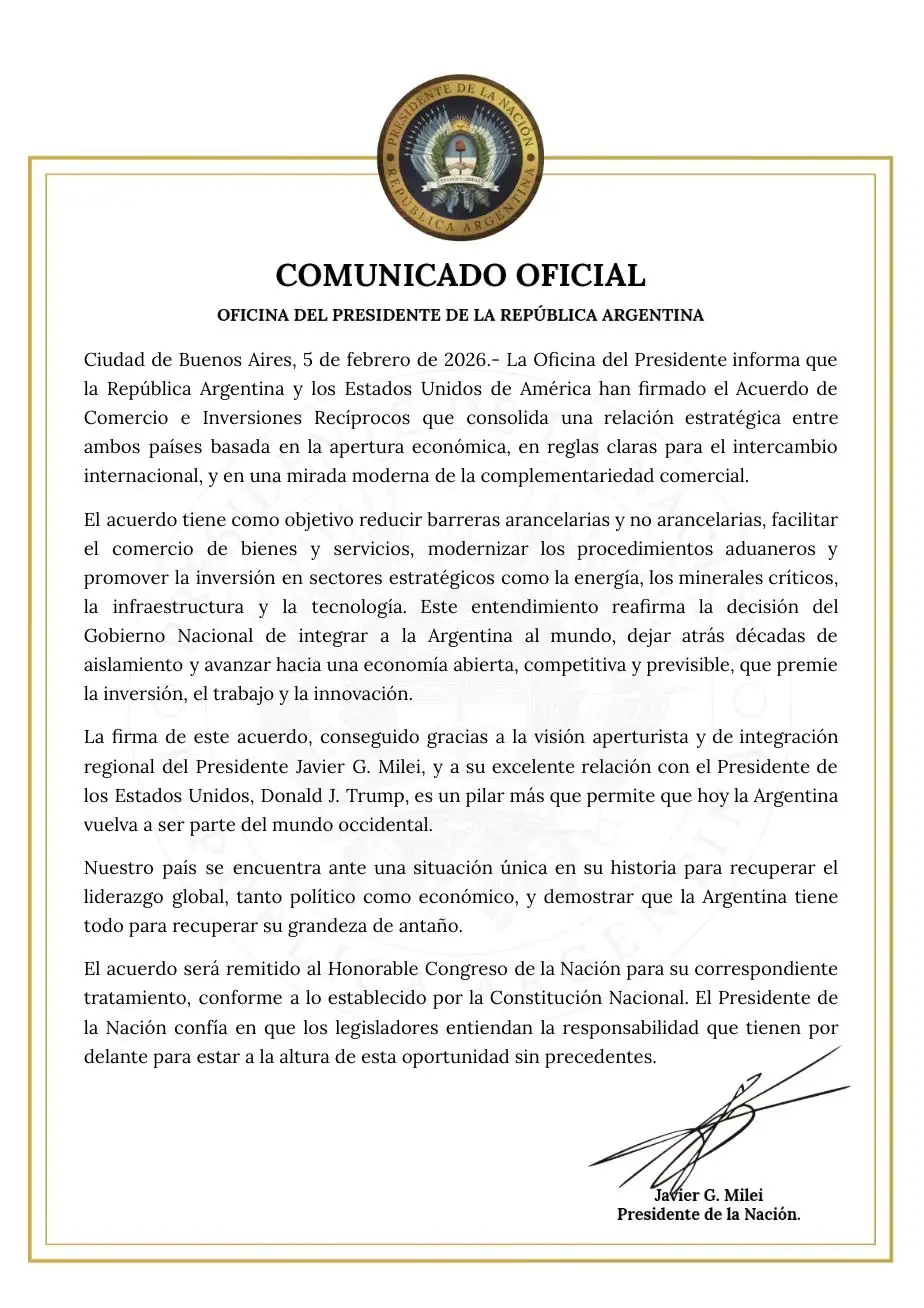 comunicado