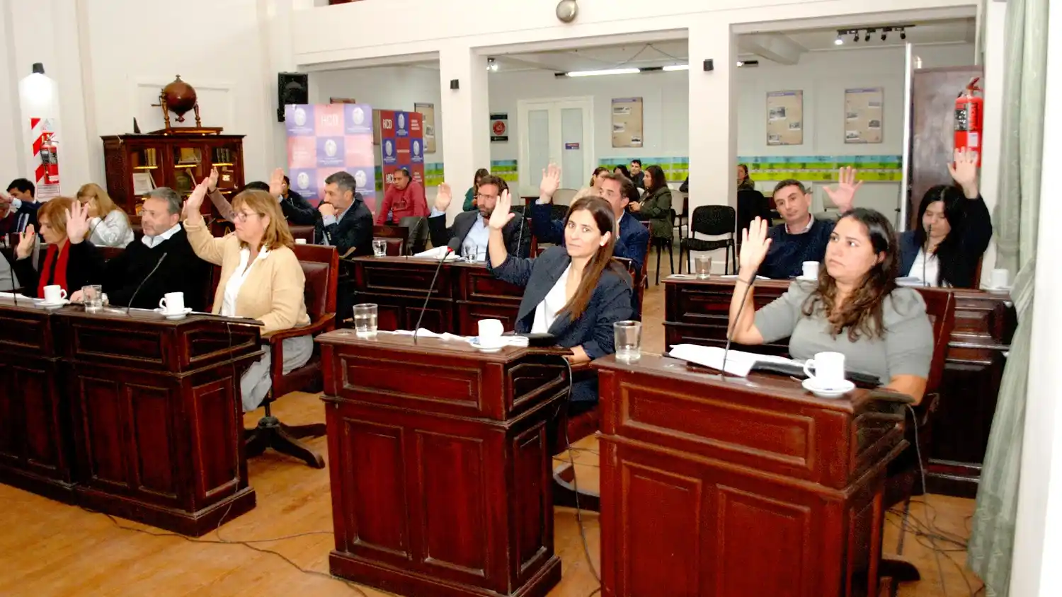 Tercera sesión ordinaria del año con pocos temas, pero con alguna discusión