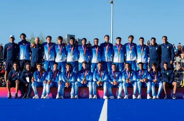La selección argentina masculina de hockey venció a Chile y se consagró campeona suramericana