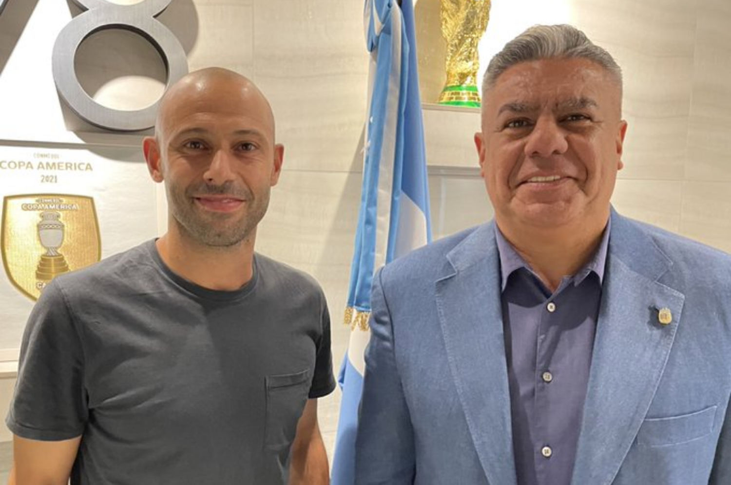 Mascherano es el nuevo DT de la Selección Sub 20