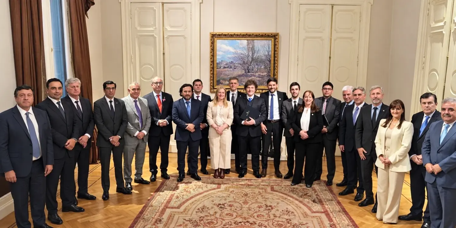 Con Frigerio entre los gobernadores aliados, el Gobierno busca acuerdos para la reforma electoral