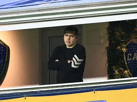 Riquelme marca la cancha en la previa al superclásico.