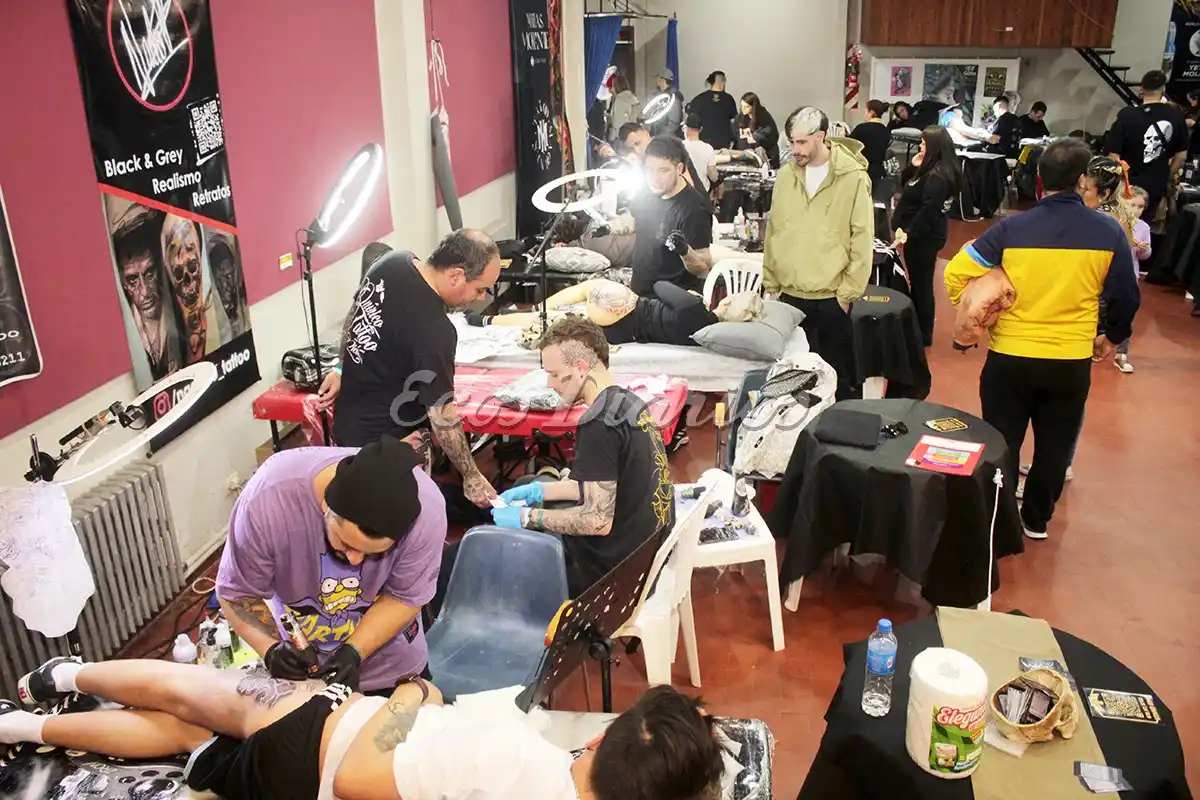 En el Centro Cultural. Se volverá a realizar la convención de tatuadores