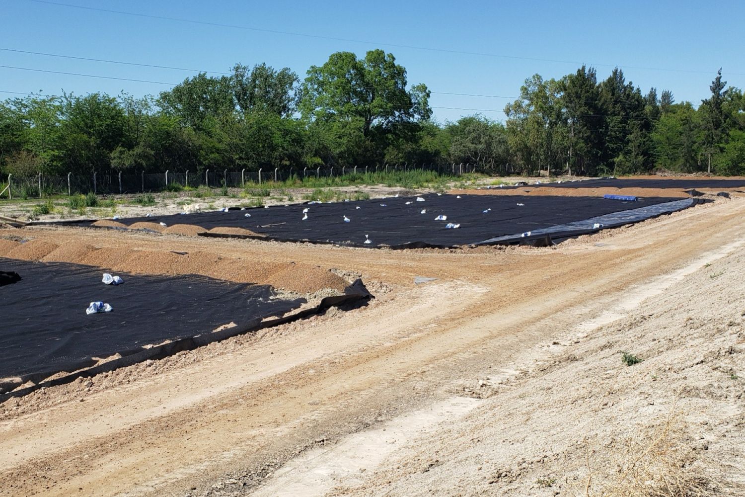 Crece la obra de la planta cloacal: ya presenta un un avance de 50%