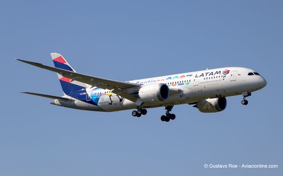 [Fotogalería] Boeing 787-8 de LATAM con livery de los Panamericanos 2023 en Santiago