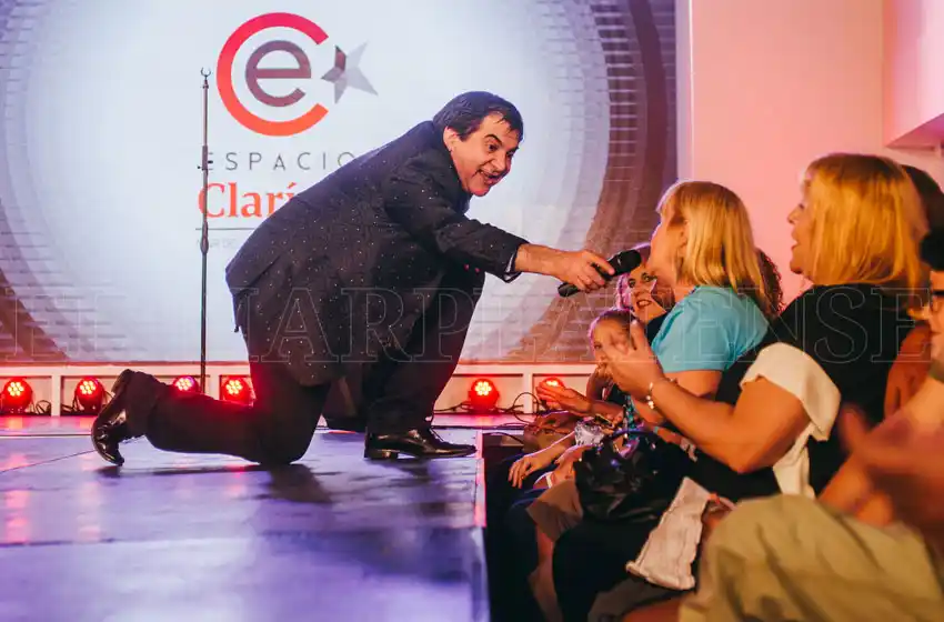 Carmona: "Tener las puertas abiertas de Espacio Clarín es hermoso"