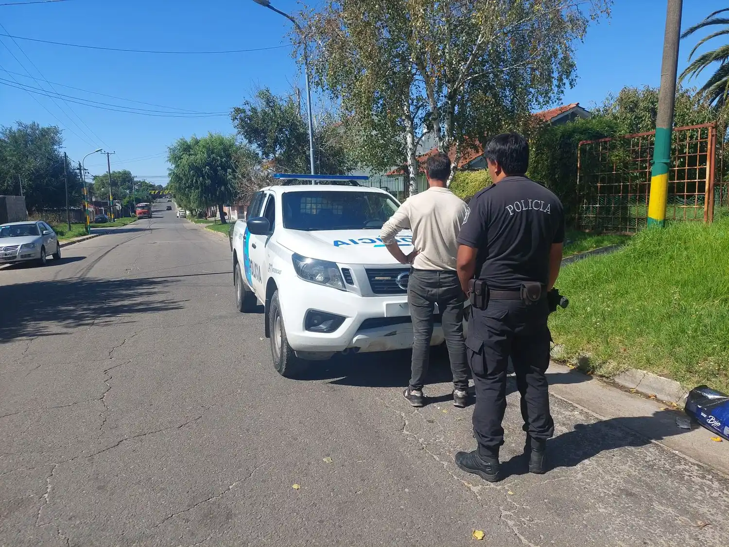 El hombre fue detectado en el barrio Termas Huinco y el rodado había sido hurtado el 7 de febrero.