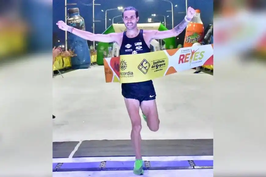 Federico Bruno volvió al triunfo en la Maratón de Reyes