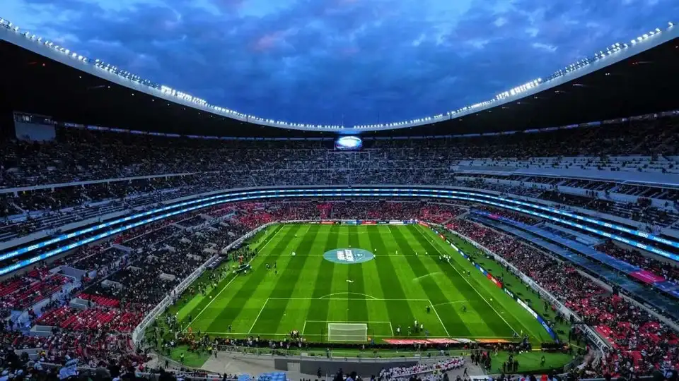 El emblemático Estadio Azteca
