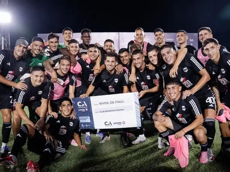 Riestra le ganó 1 a 0 al Dep.Maipú y está en 16 avos. de la Copa nacional.Foto:Copa Argentina