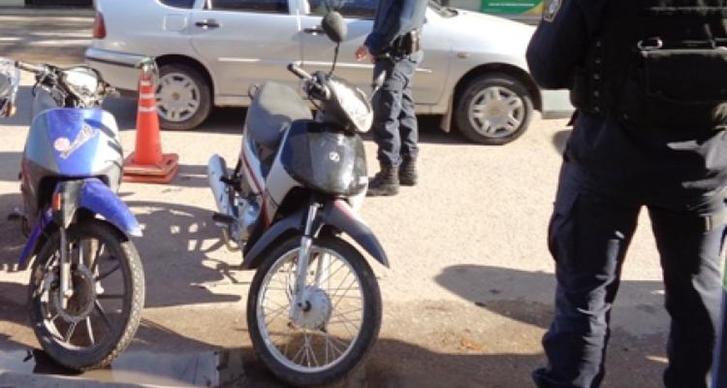 Siguen reteniendo motos por falta de documentación