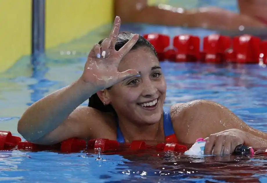 Noche soñada para Delfina Pignatiello: obtuvo su tercera medalla dorada