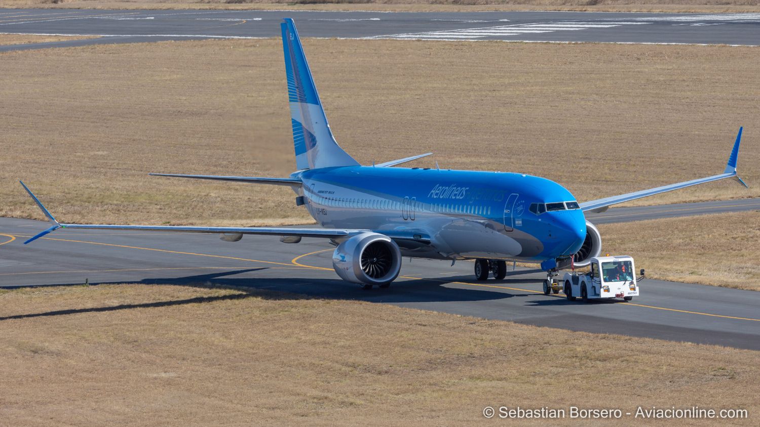 Aerolíneas Argentinas incorporates its ninth Boeing 737 MAX 8