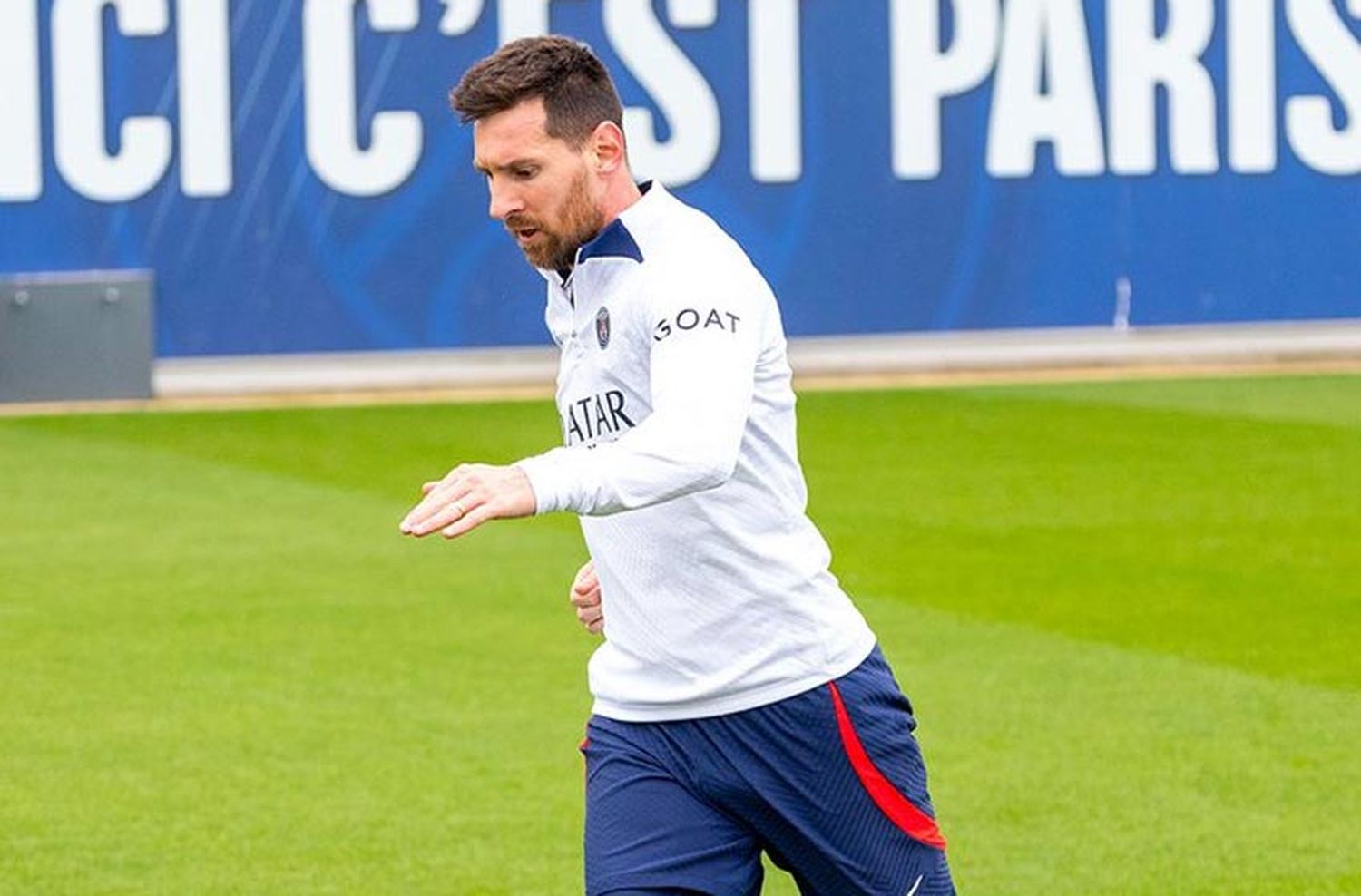 Messi volvió a los entrenamientos del PSG, tras su pedido de disculpas por el viaje a Arabia Saudita