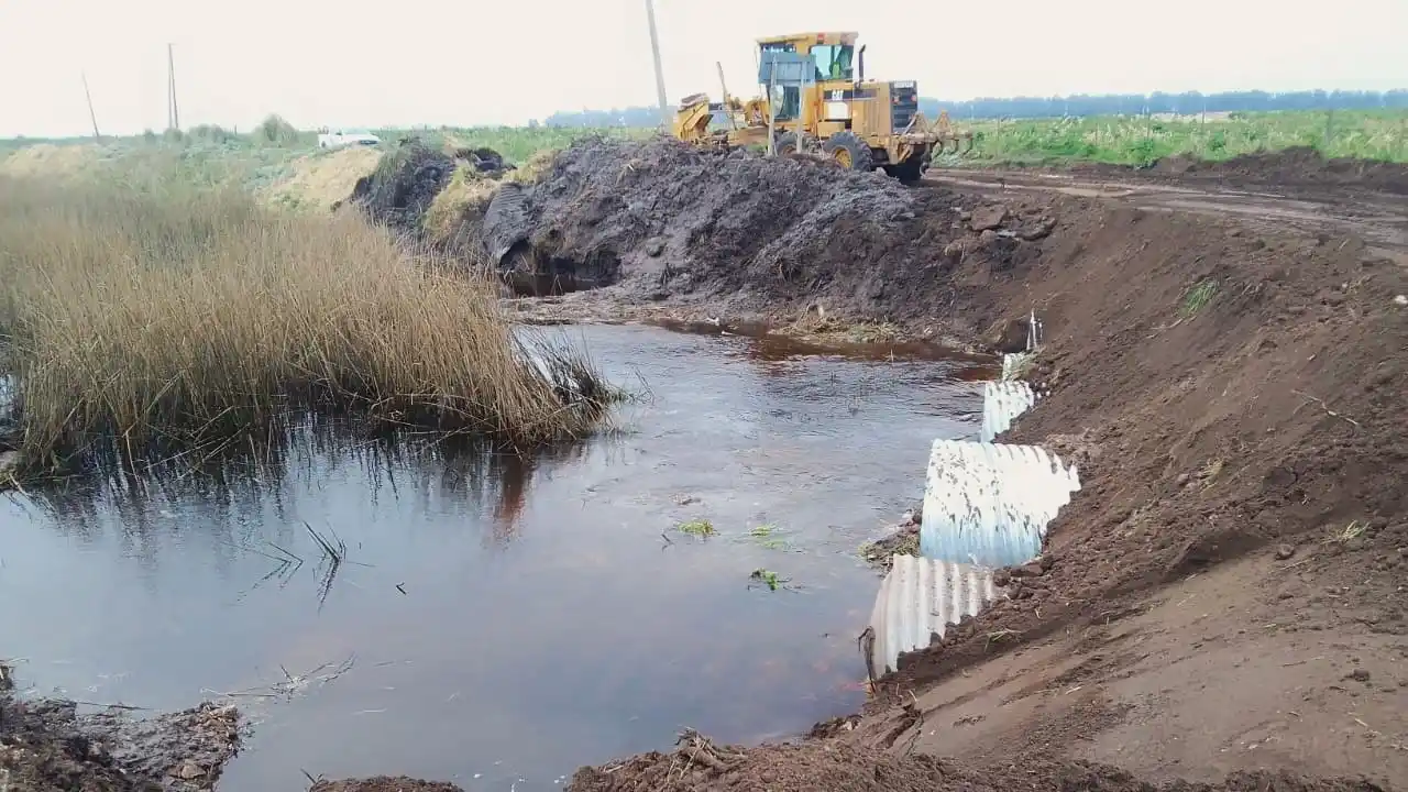 Finalizó el reacondicionamiento del puente que cruza el canal Los Ángeles II