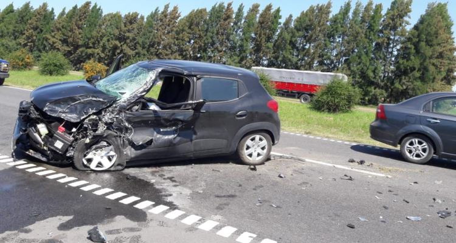 Ruta 9: Grave accidente con heridos, entre ellos hay niños