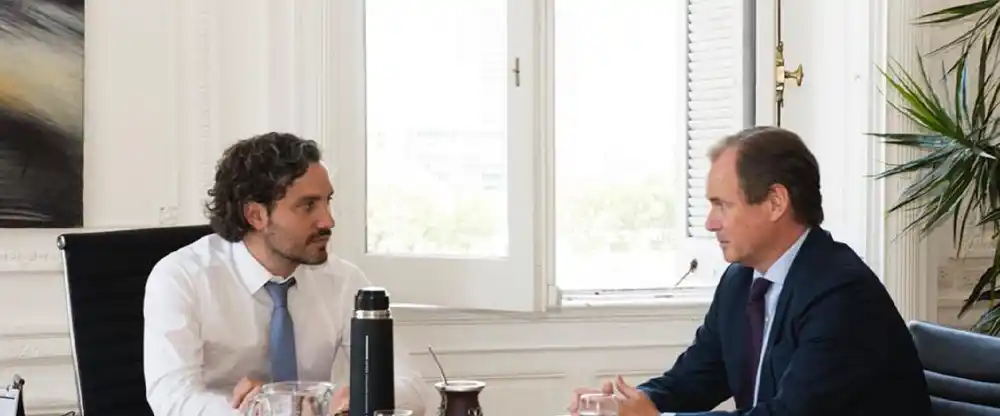 El Gobernador acordó con Cafiero "temas que son prioridad para los entrerrianos"