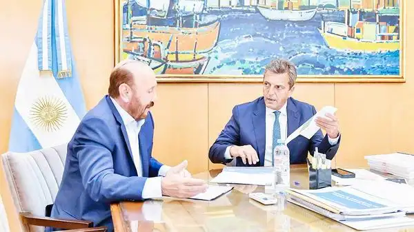 Acueducto sobre la ruta 86: Insfrán y Massa 
trabajan para gestionar el financiamiento