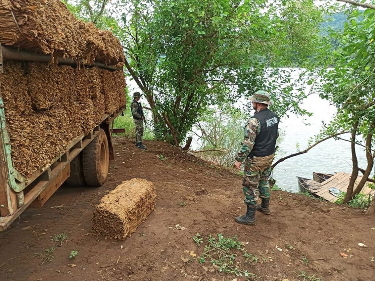 El Soberbio: secuestraron casi 5 mil kilos de tabaco