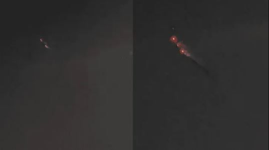 El impactante video de extrañas luces que revolucionó las redes sociales