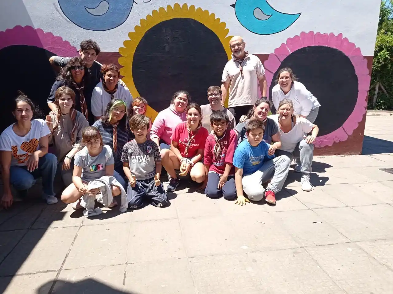 Agradecimiento a los Scouts Fray Cayetano Rodríguez 