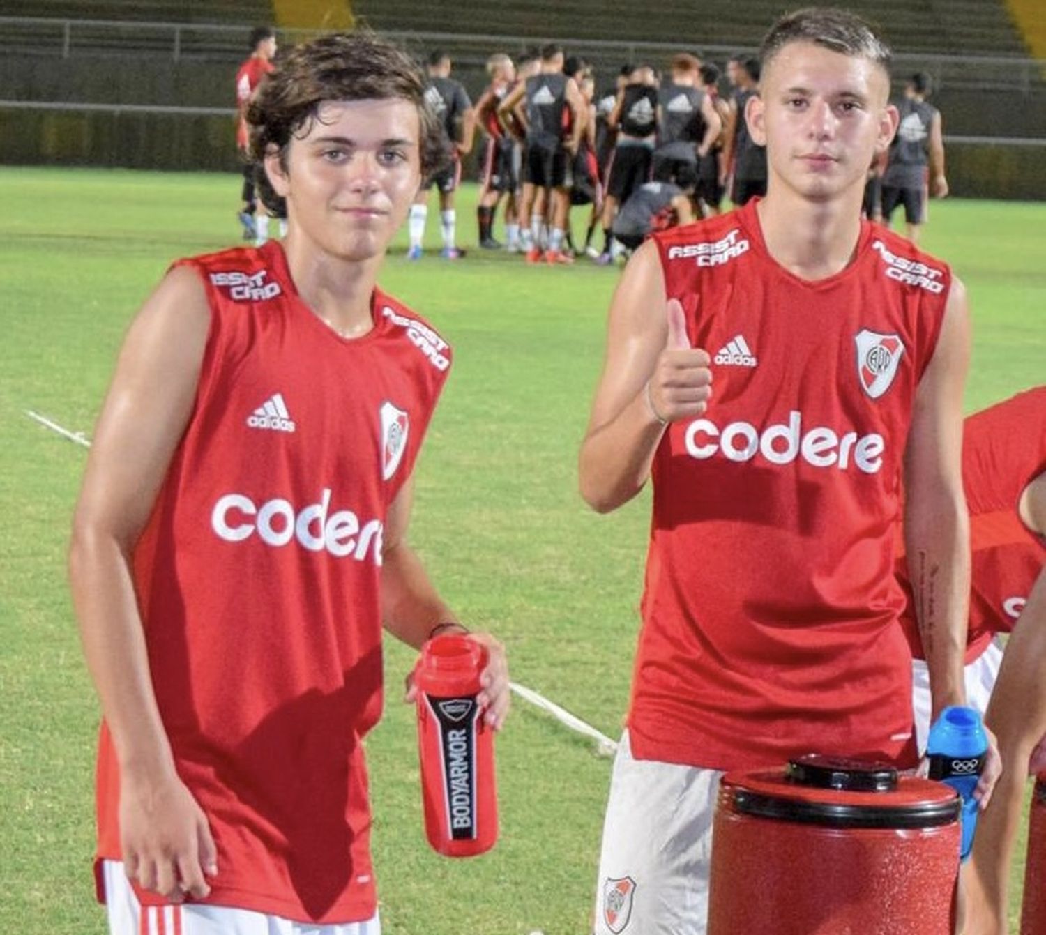 El juvenil Nacho Zaballa continúa mostrando su talento en River