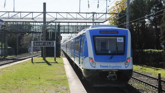 Sin servicio en el tren Roca por la caída de un rayo