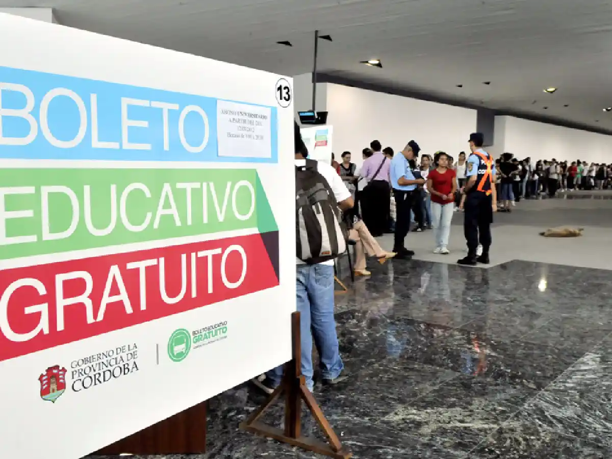  A partir de hoy se tramita el Boleto Educativo Gratuito