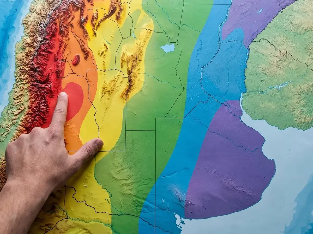 Cuáles son las zonas con mayor peligro de terremotos en Argentina