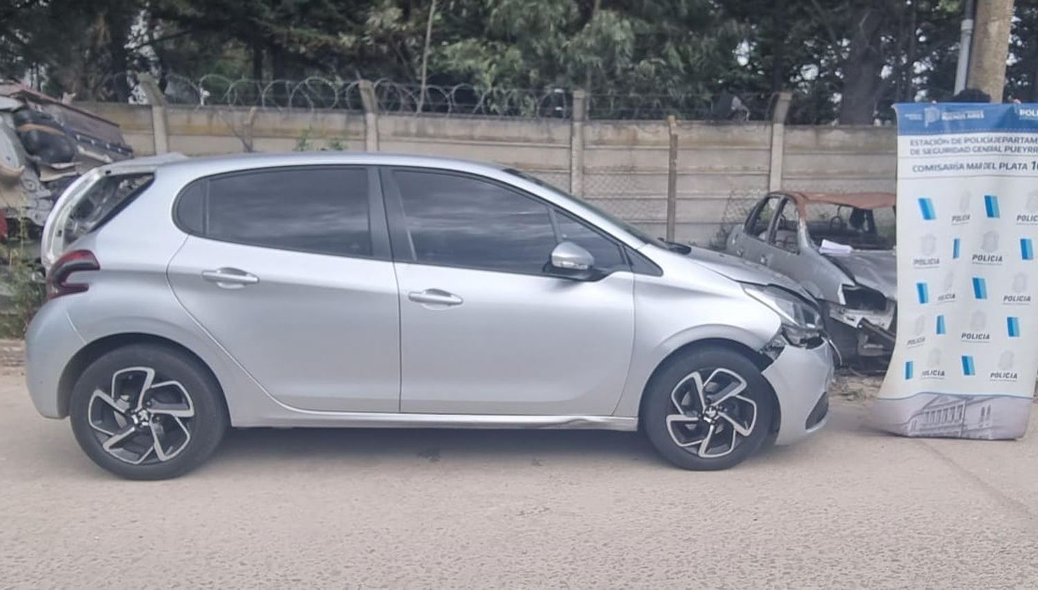 Lo detienen cuando conducía un auto robado hace un año