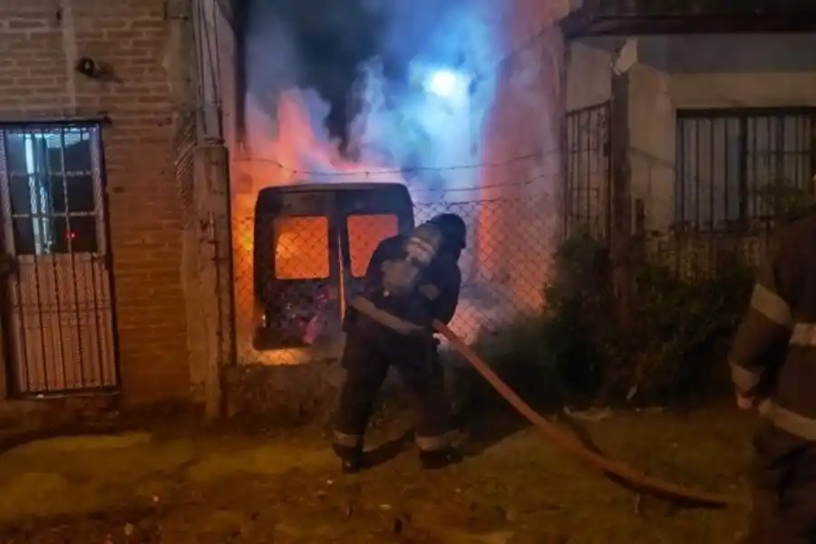 Incendio en zona norte.