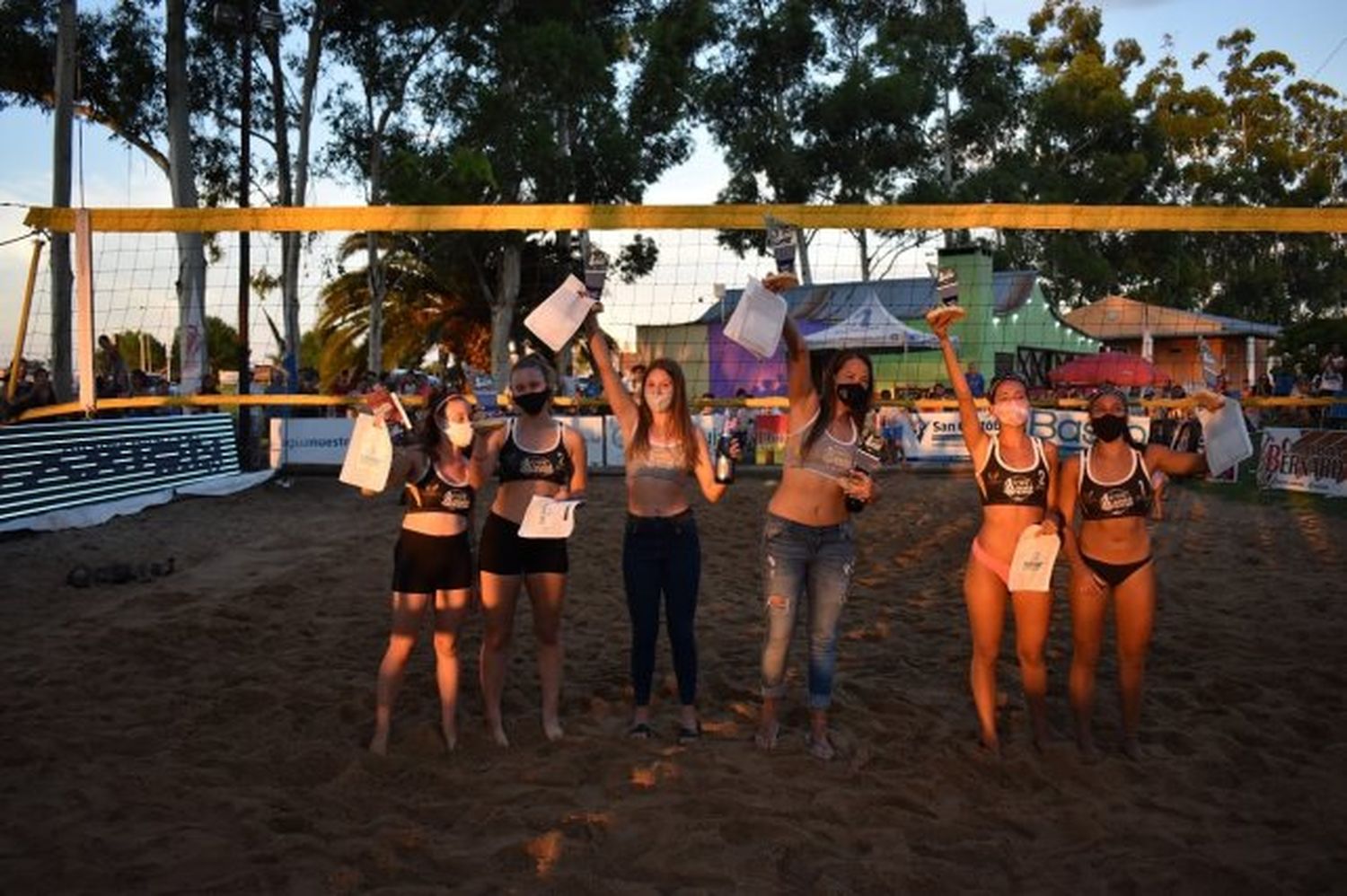 Basavilbaso: el Beach Volley tuvo lugar en el Polideportivo