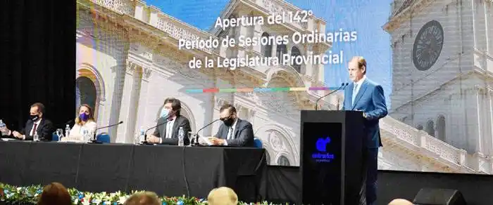 Con eje en trabajo, producción y conocimiento, Bordet dará  su mensaje ante la Asamblea Legislativa