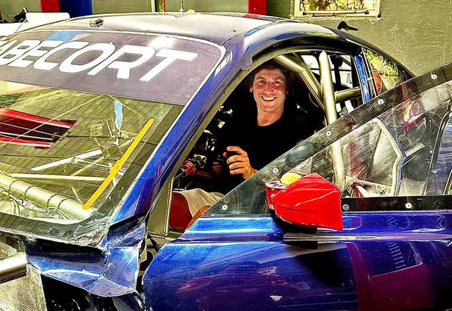 Volantazo. El que dio Juan Bautista De Benedictis para sumarse al DTA y correr con un Ford Mustang