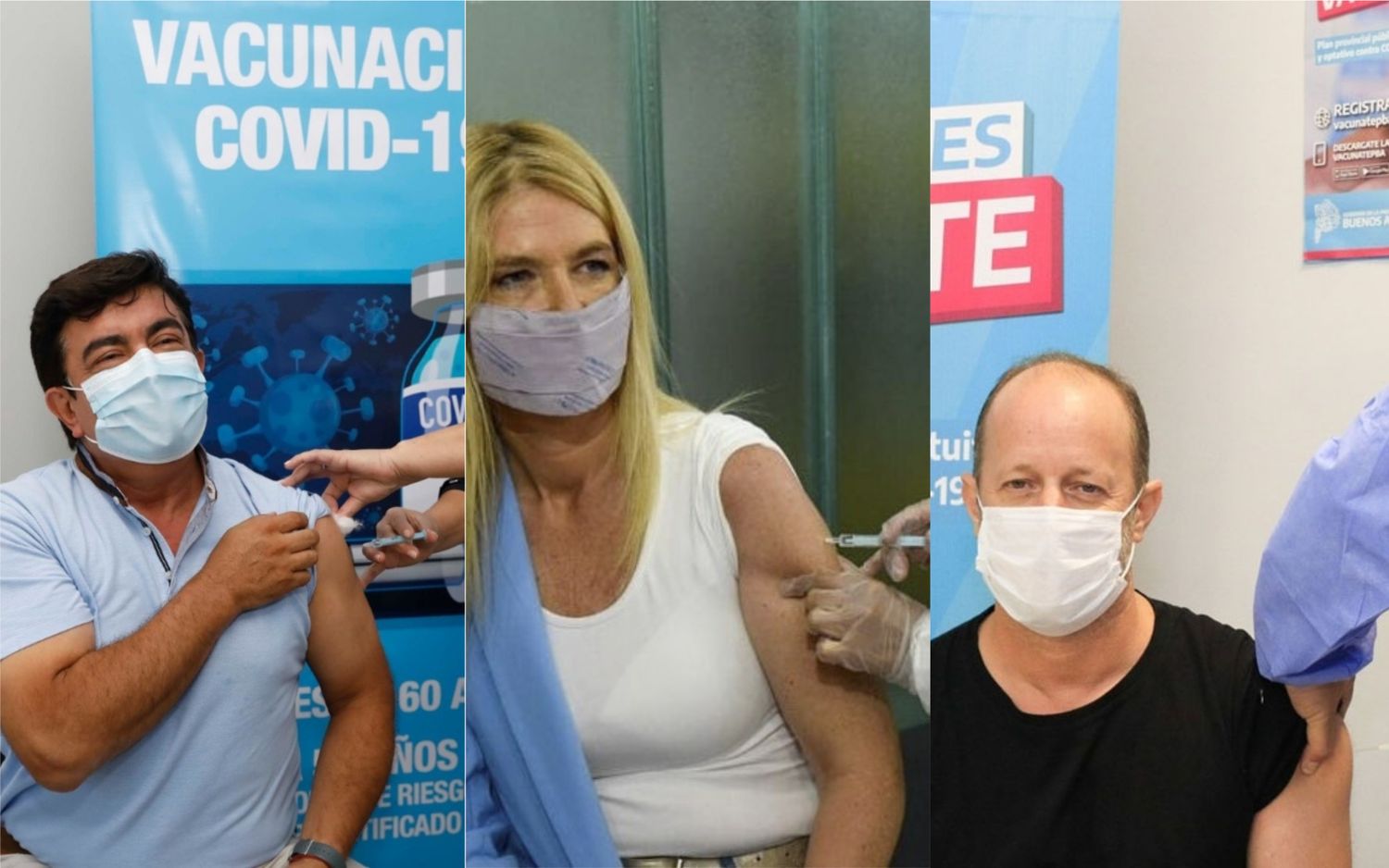 Coronavirus: Quiénes son todos los políticos bonaerenses que ya se aplicaron la vacuna Sputnik V en la Provincia