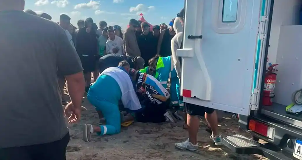 Los accidentes se multiplican en la costa bonaerense.