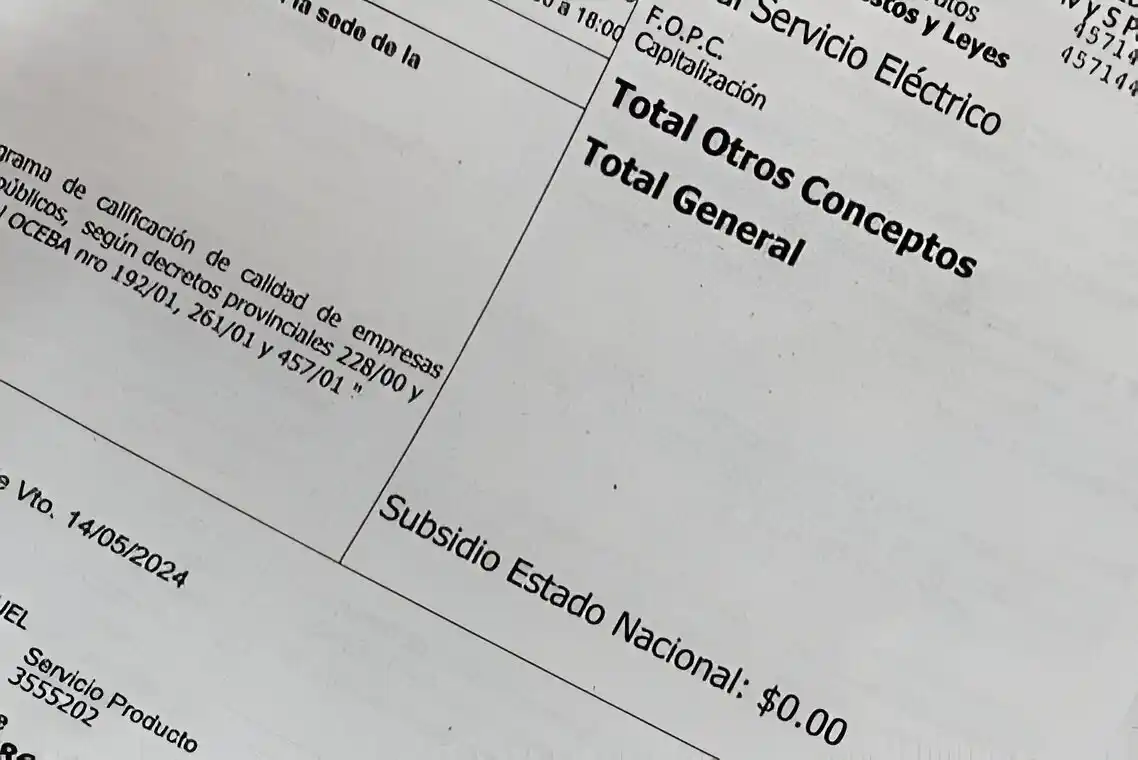 Si se superan los topes dispuestos, no hay subsidio y se paga la tarifa plena.