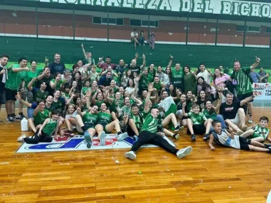 El Bicho Verde se quedó con el título del Clausura Femenino de la ARB.Foto:Basquet Unión de Sunchales.