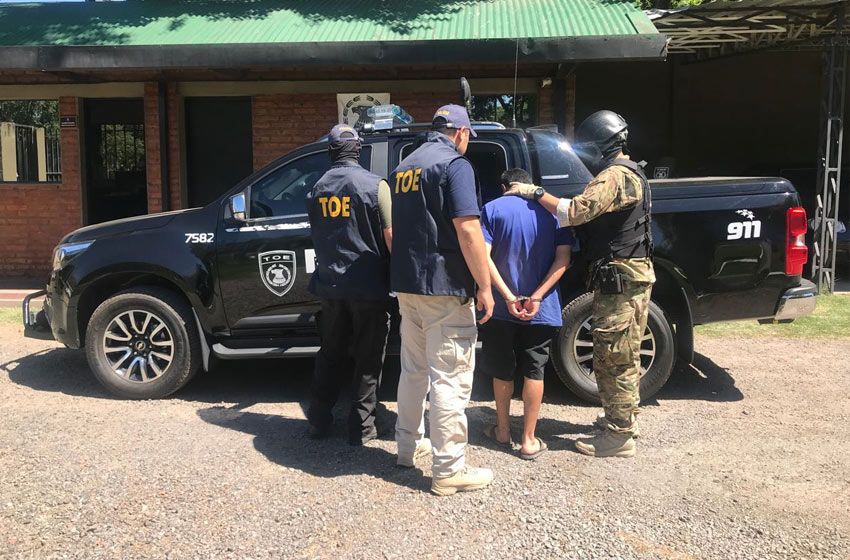 Las Toe detienen a un hombre con dos pedidos de captura