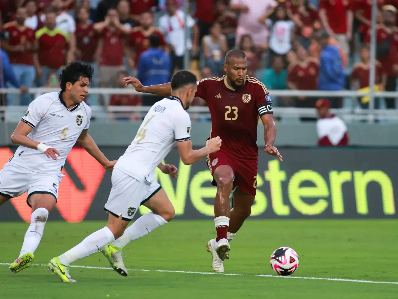 Salomón Rondón, capitán de La Vinotinto.
