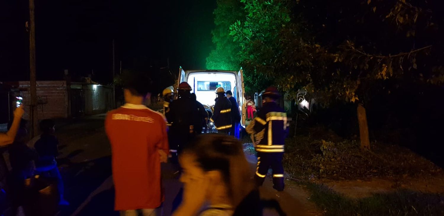 El herido del episodio en Fray del Pozo y Casella está consciente pero sigue en riesgo